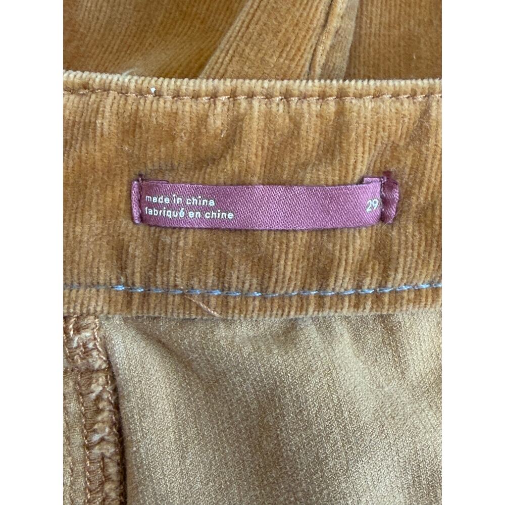 ANTHROPOLOGIE PILCRO Women’s Skinny Corduroy Button Fly Ankle Jeans Sz 29 - Picture 9 of 12